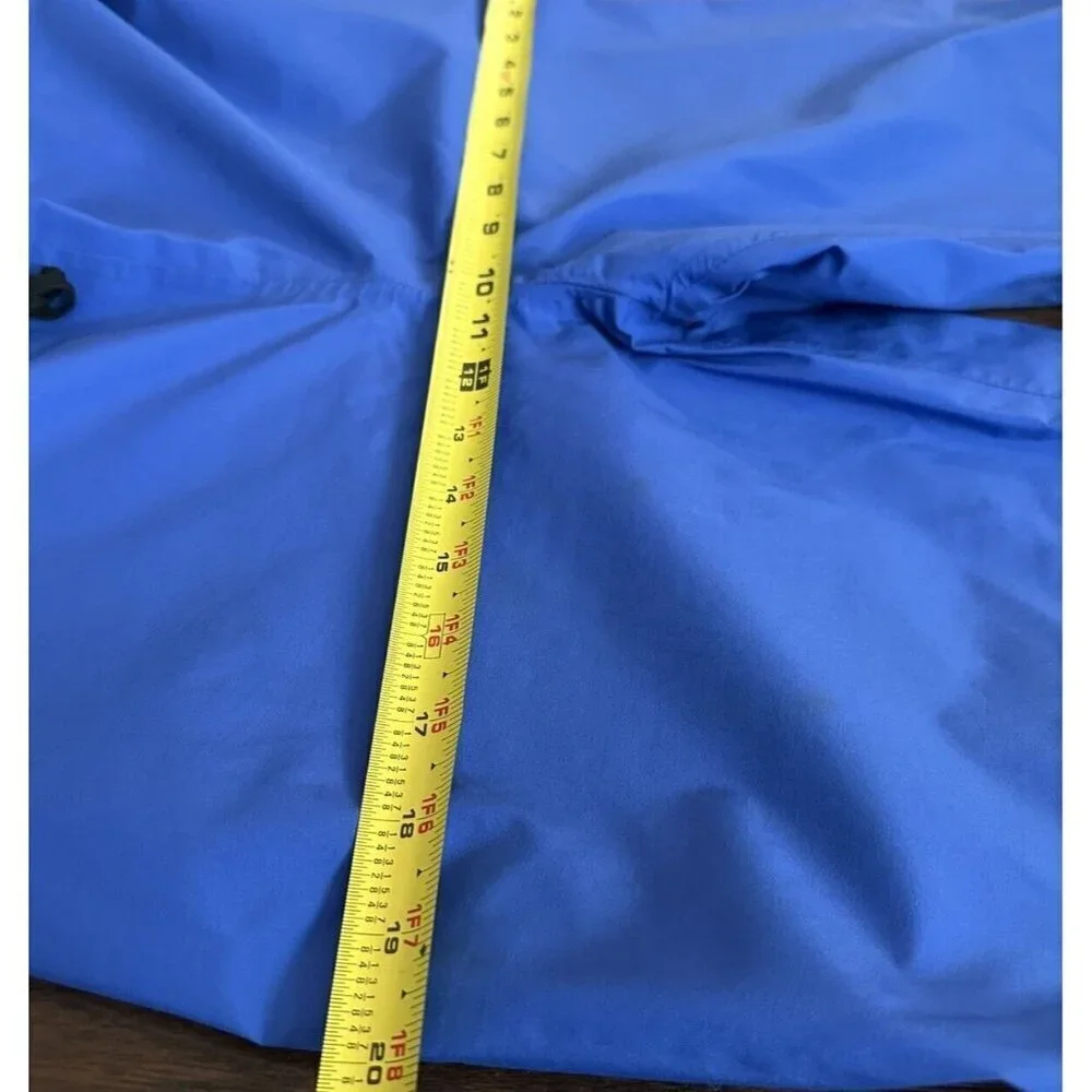 Log House Designs Mens Medium Pant Gore-Tex Leg Zip Blue Hiking Outdoor